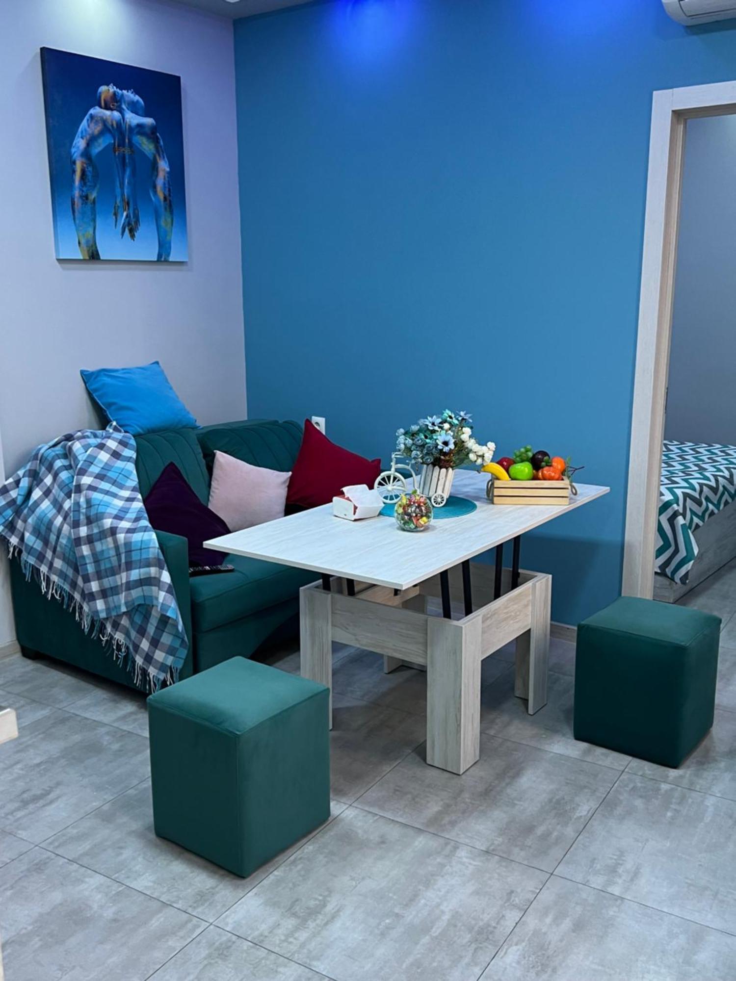 Cool Blue Interior Self Check In Daire Erivan Dış mekan fotoğraf